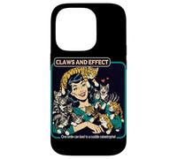 Gatti Galore Vintage Artigli ed Effetto Custodia per iPhone 14 Pro
