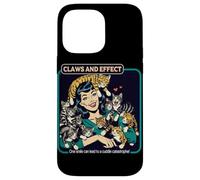 Gatti Galore Vintage Artigli ed Effetto Custodia per iPhone 14 Pro Max