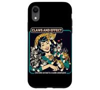 Gatti Galore Vintage Artigli ed Effetto Custodia per iPhone XR