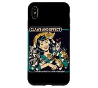 Gatti Galore Vintage Artigli ed Effetto Custodia per iPhone XS Max
