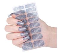 Gatti Gel Unghie Strisce Politico Avvolgere Adesivi Glitter Manicure Forniture Arte Decorazione Unghie Gatti Polacchi Adesivi per unghie Wraps