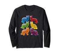 Gatti gommosi Razze - Dolci Caramelle Colorate Maglia a Manica