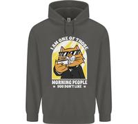 Gatti Im Uno Of Those da Giorno People Divertente Bambini Felpa con Cappuccio