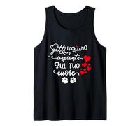 Gatti lasciano Impronte sul Tuo Cuore Canotta