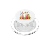 Gatti moderni di metà secolo, stile vintage anni '50 e '60 PopSockets PopGrip per MagSafe