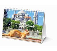 Gatti nel mondo. Calendario da tavolo 2026. 14 mesi