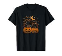 Gatti Neri Vintage Halloween, Outfit Coordinato Famiglia Maglietta
