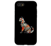 Gatti origami giapponesi T per i proprietari di gatti fan Custodia per iPhone SE (2020) / 7/8