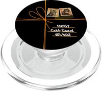 Gatti Papà Gatto Cartone animato Gatto Padri Accessori Gatti PopSockets PopGrip per MagSafe
