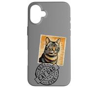 Gatti Papà Gatto Gatto-Timbro Padri Accessori Gatti Custodia per iPhone 16 Plus