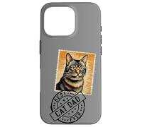 Gatti Papà Gatto Gatto-Timbro Padri Accessori Gatti Custodia per iPhone 16 Pro