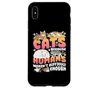 Gatti, perché gli umani non erano abbastanza difficili Custodia per iPhone XS Max
