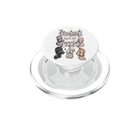 Gatti persiani appesi con i migliori amici ragnatele ragnatele ragnatele PopSockets PopGrip per MagSafe