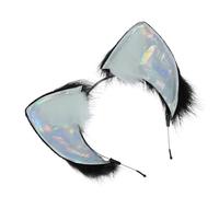Gatti Realistici Orecchio Per Capelli Per Gioco Ruolo In Costume Decoro Alla Fascia Halloween Vestito Capelli Luccicante Anime Cornice A Orecchie Animali