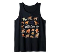 Gatti Selvatici - La diversità dei Grandi felini Canotta