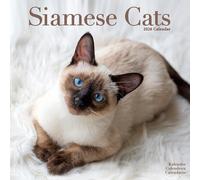 Gatti - Siamese - Calendario Da Parete 2026 - Nuovo Di Zecca - 07251