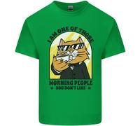 Gatti Sono Uno Di Quei Persone Mattutine Divertenti Maglietta Bambini