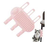 Gatti - Spazzola regolabile per gatti - Pettine in silicone per la pulizia del gatto | Morbido pettine per la pulizia del silicone per casa, interni, gattini, scrivania, tavolo, dal prurito