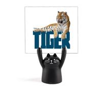 Gatti Tigri Tigri Feroce Inglese Memo Holder Cartoon Gatto Nero Stand Decorazione