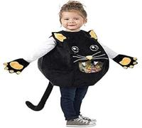 Rubies Costume Gattino Goloso per ragazze, Jumpsuit bocca maggiota, Oficiale Rubies per halloween, carnevale e cumpleanno