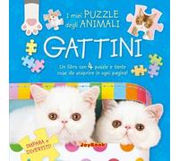 Gattini. Gioca e divertiti! Libro puzzle