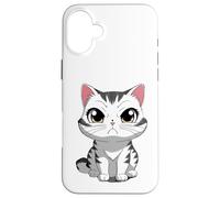 Gattino arrabbiato Custodia per iPhone 16 Plus