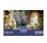 Gattino Puzzle 3D in Carta 38x26cm/1000pcs Percorso Illuminato dal Sole Gioco EduGattoivo E Rilassante Decorazione Unica Regalo Per Adulti E Bambini