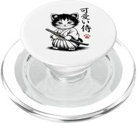 Gattino Samurai Gatto - Kawaii Baby Neko PopSockets PopGrip per MagSafe