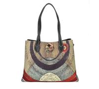 Gattinoni Borsa A Spalla Large Doppio Manico Planetarium BIGPL6627WPQ Nero