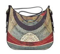Gattinoni Borsa A Spalla Large Hobo Planetarium BIGPL8084WPQ Multicolore