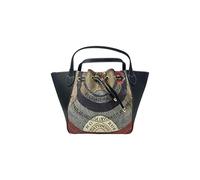 Gattinoni Borsa A Spalla Shopping Bag Planetarium BEGPL8129WPQ Nero