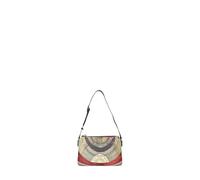 Gattinoni Borsa donna Planetarium Nera Nero Crossbody Bag con zip a spalla Borsetta