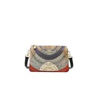 Gattinoni Borsa A Tracolla Da Donna Marchio, Modello Planetarium BEGPL8131WPQ, Realizzato In Pelle Sintetica. Nero