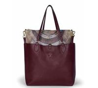 Gattinoni Borsa donna Planetarium Shopping Bag S Reversibile Burgundy Wilde Borsa a spalla tracolla