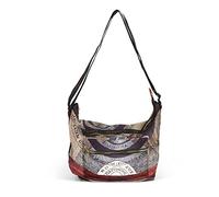 Gattinoni Borsa donna tracolla Planetarium Classic black Borsa a spalla Nera Nero Hobo bag con zip grande