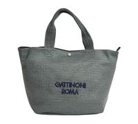 Gattinoni - Embroidered Logo Tote Bag - - Bags - Donna - Grigio - ONE SIZE