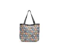 Gattinoni Teodosia Easy Chic Borsa Shopper - da Donna - in Tessuto tecnico stampato - Collezione Roma - Multi colore, Taglia Unica