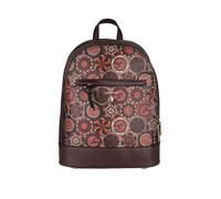 Gattinoni Zainetto donna con stampe geometriche - bordeaux