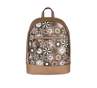 Gattinoni Zainetto donna con stampe geometriche - taupe