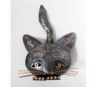 Gatto a Forma di Tè Luce / Portacandele,Antico Argento Dipinto Acciaio Commercio