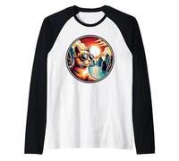 Gatto a Ha Long bay Vietnam Maglia con Maniche Raglan