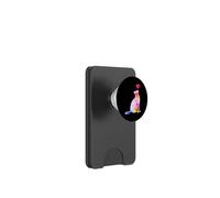 Gatto acquerello colorato con cuore carino amore PopSockets PopWallet per MagSafe