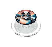 Gatto Al Castello di Neuschwanstein PopSockets PopGrip per MagSafe