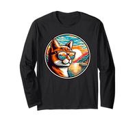 Gatto al Lago di Como Maglia a Manica