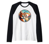 Gatto al Lago di Como Maglia con Maniche Raglan
