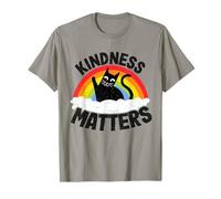 Gatto Anti Bullismo Rainbow Kindness Matters Sped Teacher Maglietta