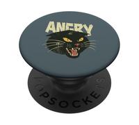 Gatto arrabbiato Gattino arrabbiato PopSockets PopGrip Adesivo