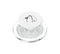 Gatto arrabbiato gattino Kitty baffi miao gatti divertente umoristico PopSockets PopGrip per MagSafe