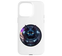 GATTO ASTRONAUT Funny Space Travel Rocket Pet Custodia per iPhone 15 Pro Max
