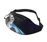 Gatto Astronauta Nello Spazio Borsa a tracolla Corridore Piccolo Corsa Sportivo Sottile Alla moda Per Jogging Escursionismo Donna